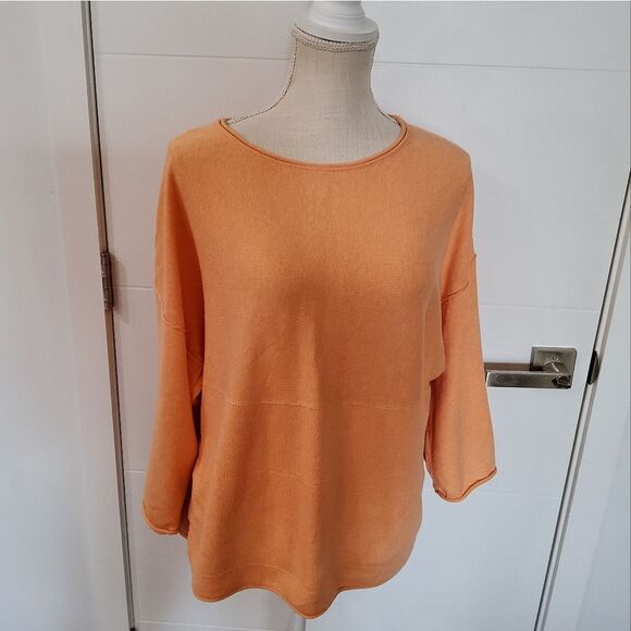 Pure J.Jill Kimono Cashmere Blend Sweater Size XS( Fit M,L) - Picture 1 of 9